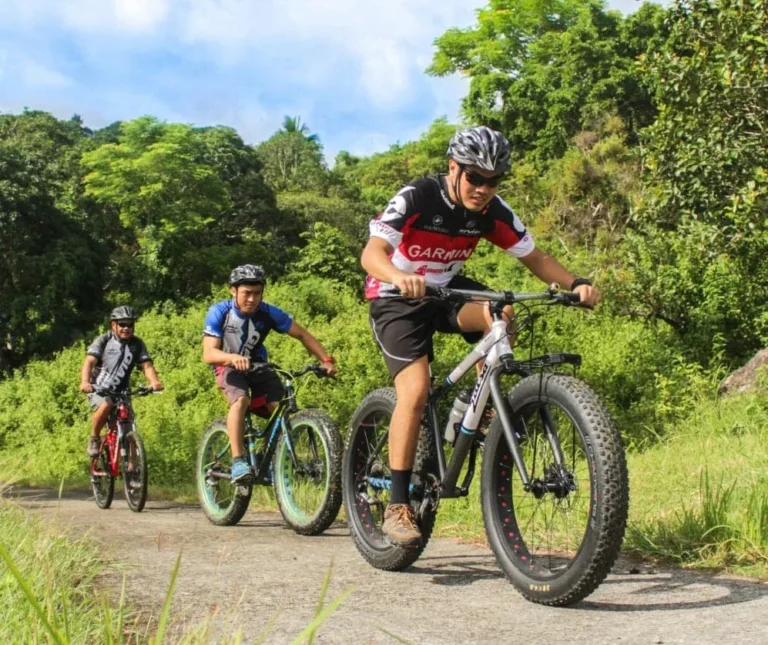 biking