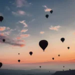 Hot air balloons